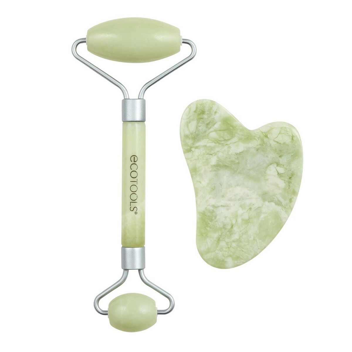 Anti-Aging-Pflege für Gesicht und Hals Ecotools Jade Jade Satz 2 Stücke Schönheit, Hautpflege Ecotools   