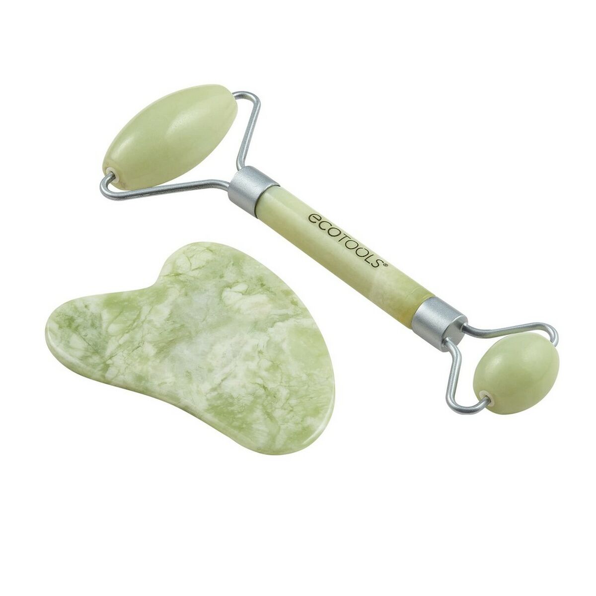 Anti-Aging-Pflege für Gesicht und Hals Ecotools Jade Jade Satz 2 Stücke Schönheit, Hautpflege Ecotools   