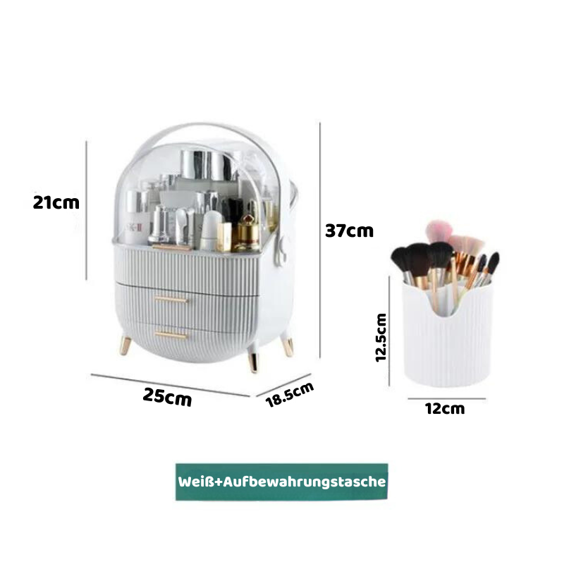 -30% Makeup Organizer - Aufbewahrungsbox Kosmetiksets LuminaBeauty Weißes Set Einzel 