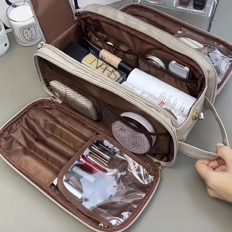 TravellaGlam Cosmetic & Toiletry Bags LuminaBeauty   