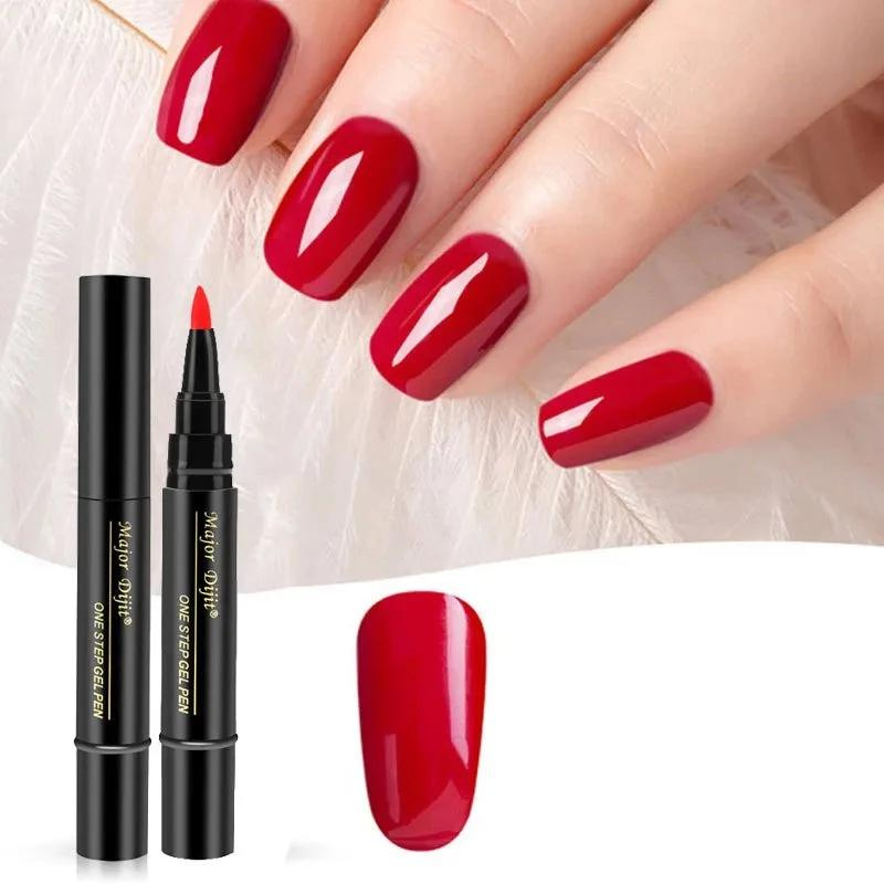 -40% Nagellack | 3 in 1 Nagelpflege Nail Care LuminaBeauty Rot Einzel 