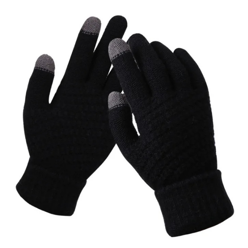 Winterhandschuhe Gloves & Mittens LuminaBeauty Schwarz Einzel 