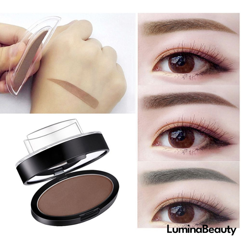 Augenbrauenschablone Eyebrow Stencils LuminaBeauty   