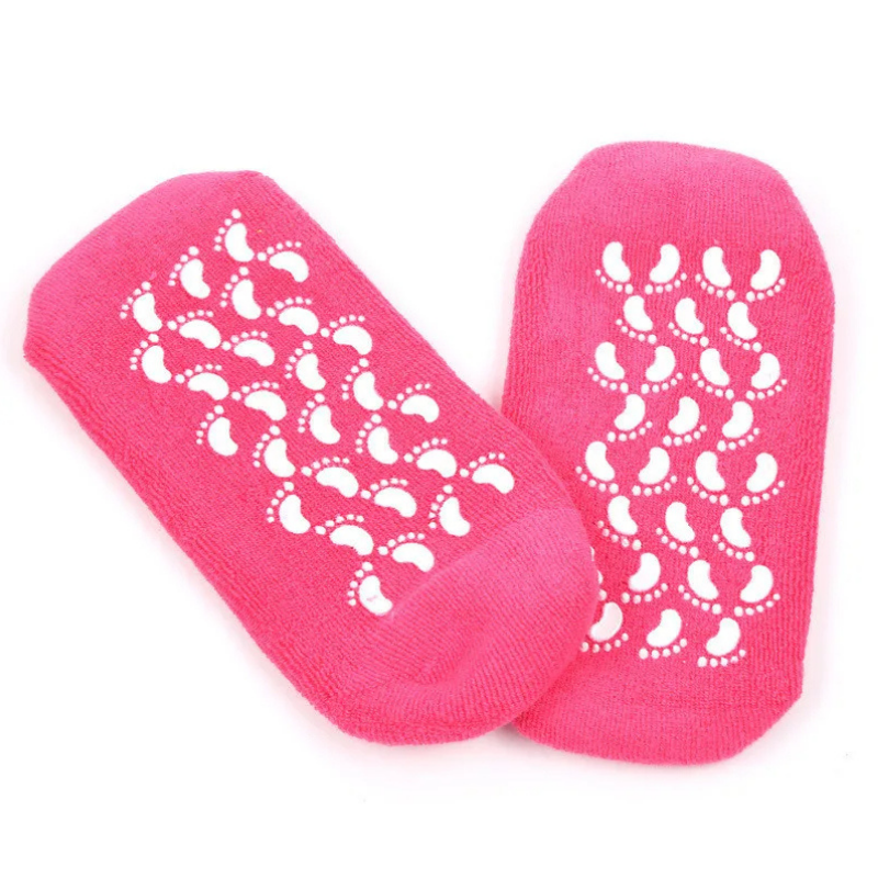 -30% Feuchtigkeitsspendende Gelsocken Socks LuminaBeauty Rot Einzel 