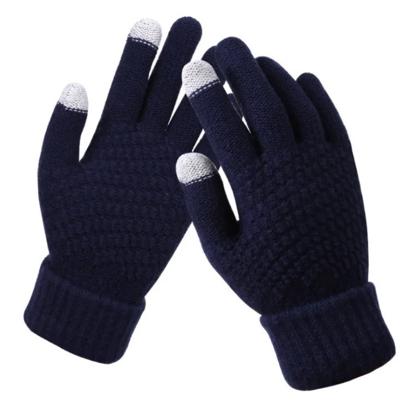 Winterhandschuhe Gloves & Mittens LuminaBeauty Blau Einzel 