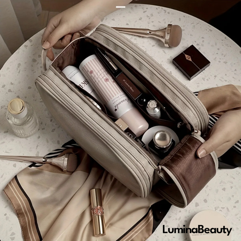 TravellaGlam Cosmetic & Toiletry Bags LuminaBeauty   