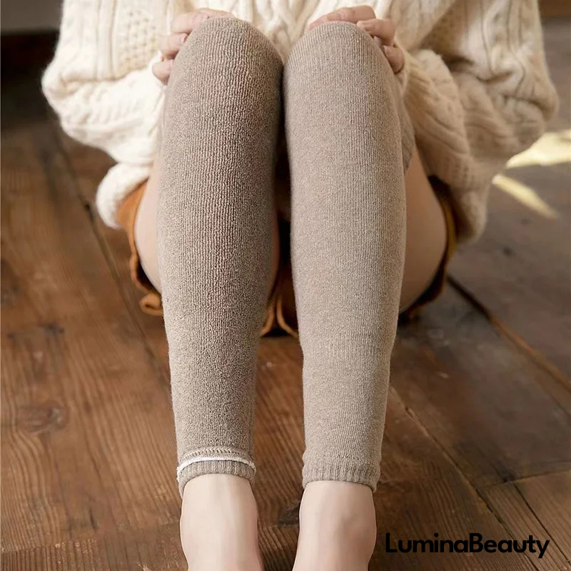 Dicke Wollstrümpfe Leg Warmers LuminaBeauty   