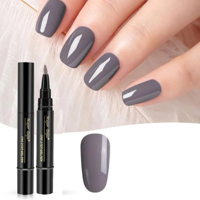 -40% Nagellack | 3 in 1 Nagelpflege Nail Care LuminaBeauty Grau Einzel 