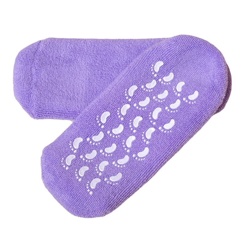 -30% Feuchtigkeitsspendende Gelsocken Socks LuminaBeauty Lila Einzel 