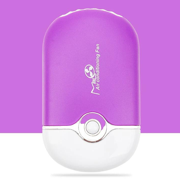 -30% Mini Ventilator USB-Mini-Schönheitsventilator LuminaBeauty Lila Einzel 