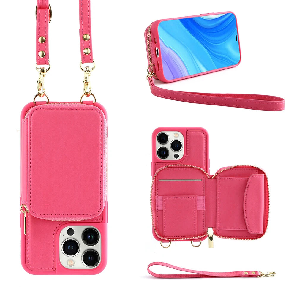 -20% SmartZip iPhone Case Mobiltelefontaschen LuminaBeauty Rosa iPhone 15 ProMax Einzel