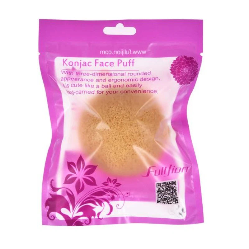 -30% Facial Sponge Gesichtsreiniger Schwamm Gesichtsreinigung Puff LuminaBeauty Gelb Einzel 