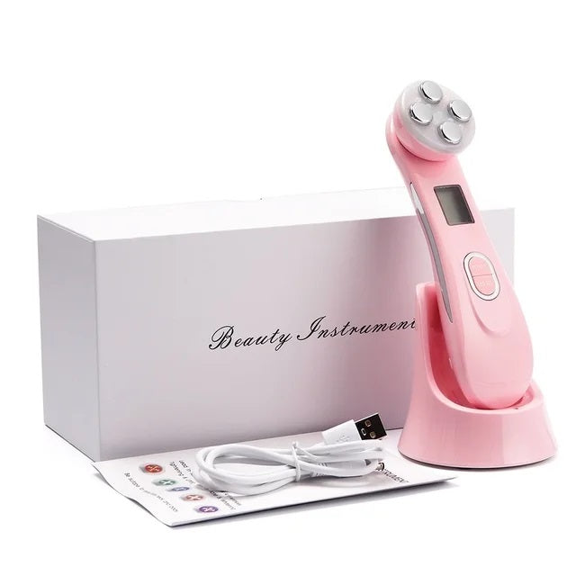 -20% RF-Gesichtsmassagegerät RF-Gesichtsmassagegerät LuminaBeauty Rosa Einzel 