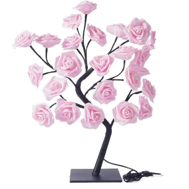 -20% USB-Rosenbaumlampe USB-Rosenbaum-Lampe LuminaBeauty Rosa Einzel 