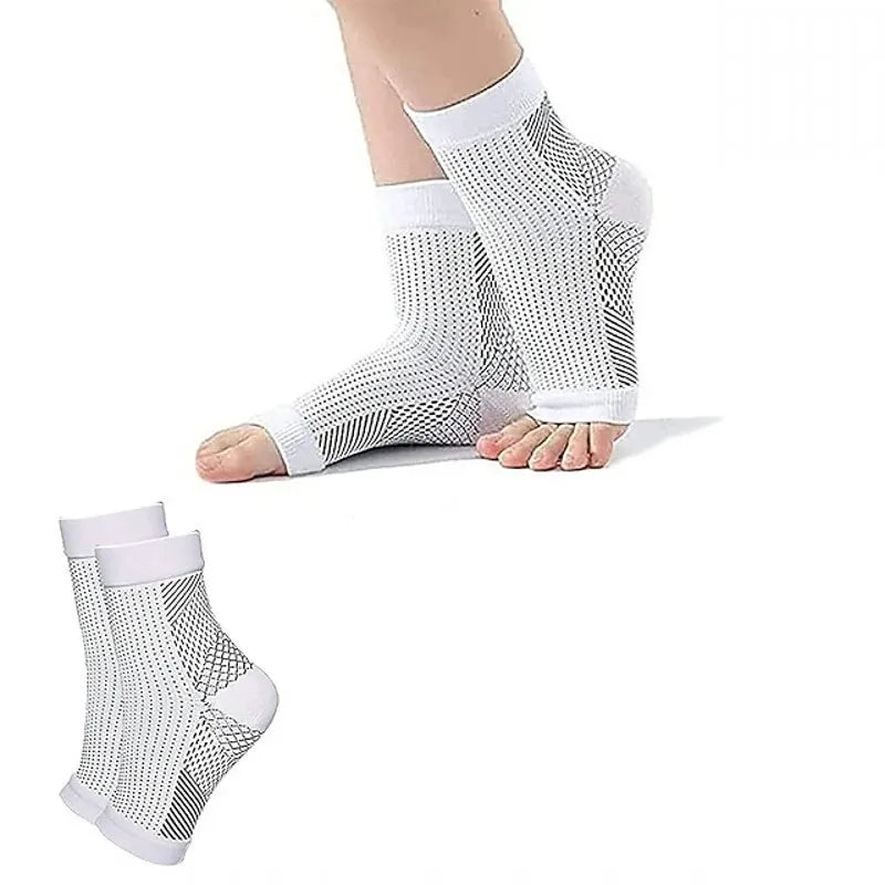 -20% Neuropathie Socken Neuropathie Socken LuminaBeauty Weiß L/XL Einzel