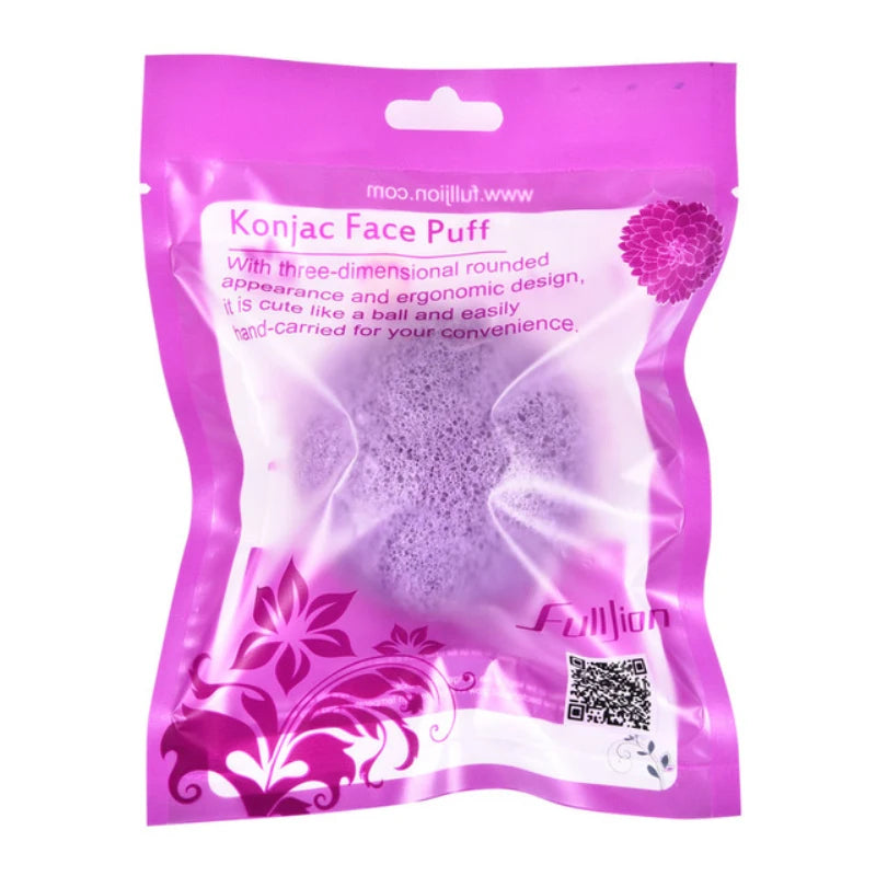 -30% Facial Sponge Gesichtsreiniger Schwamm Gesichtsreinigung Puff LuminaBeauty Lila Einzel 