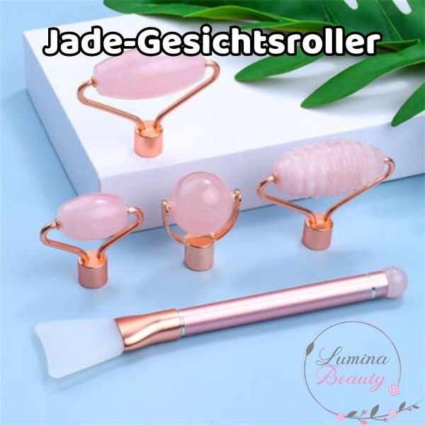 Jade-Gesichtsroller Massage & Entspannung LuminaBeauty   