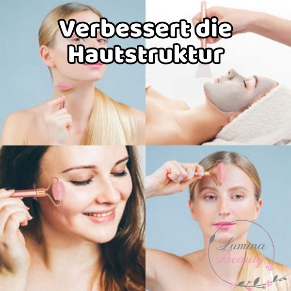 Jade-Gesichtsroller Massage & Entspannung LuminaBeauty   