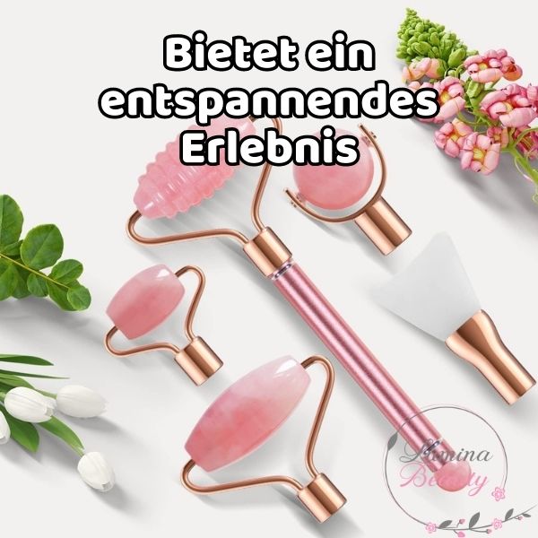 Jade-Gesichtsroller Massage & Entspannung LuminaBeauty   