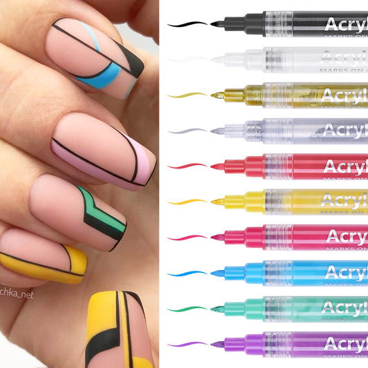 Acryl Nagelstift - 16er Set Nagellacke LuminaBeauty   