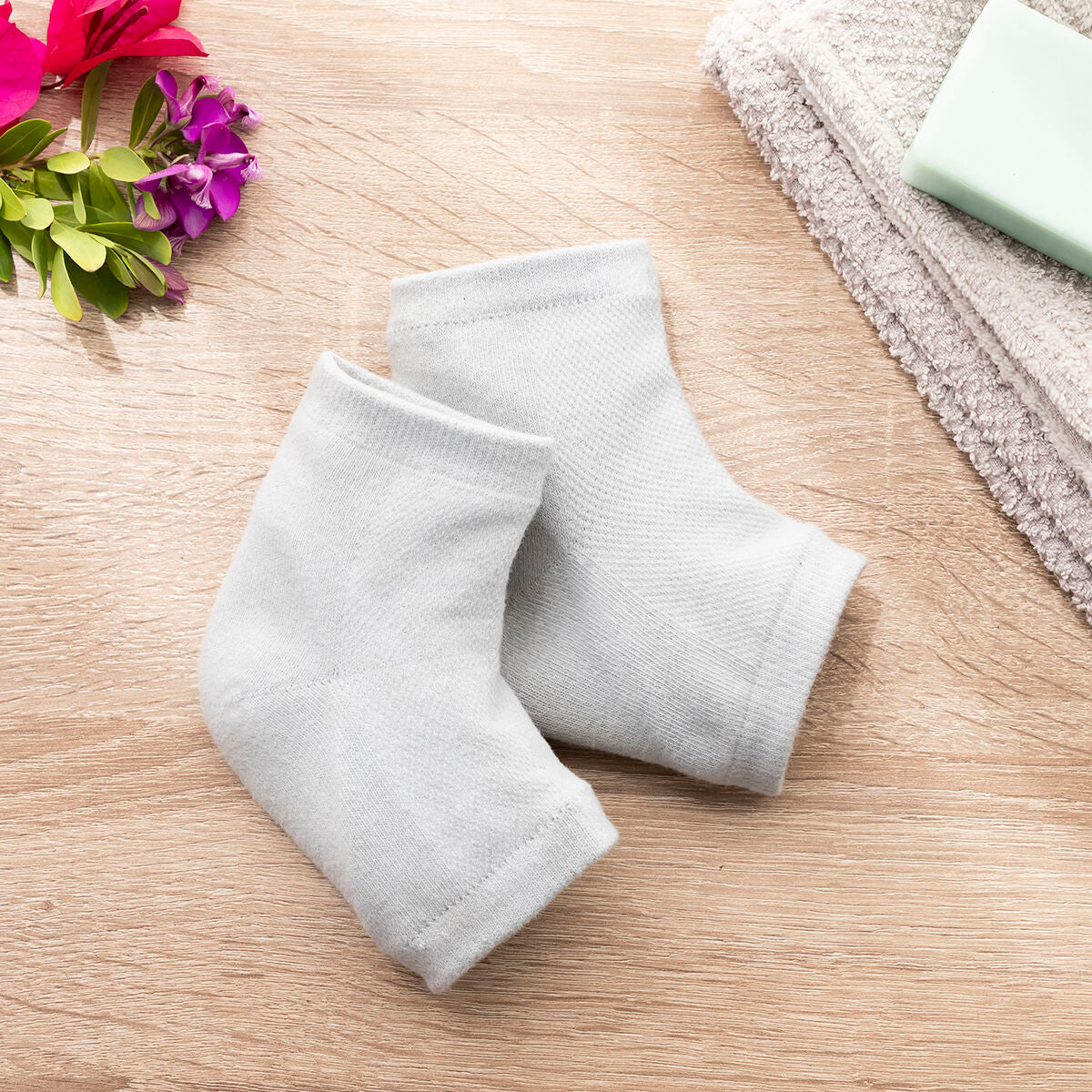 PediSilk LuxeMoist Socken Schönheit, Hautpflege InnovaGoods   